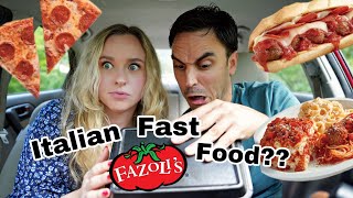 An Italian Tries Fazoli's