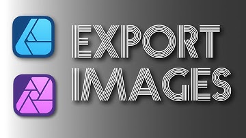 Exporting Images- Affinity