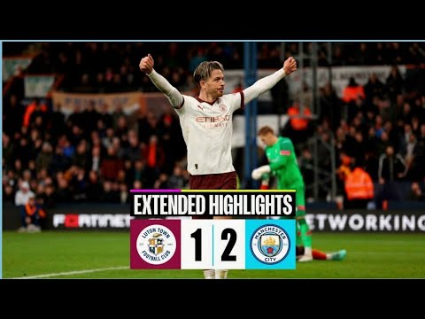 Luton Town vs Man City 1-2 | 2023 Premier League | Extended Highlights