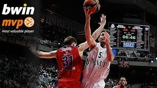 Top 16 Round 11 bwin MVP: Rudy Fernandez, Real Madrid