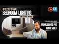 Bedroom Lighting Mastery: From Zero to Hero in 3ds Max | Interior Modeling and Lighting  series