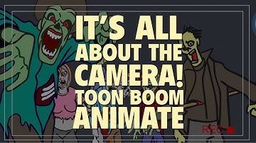 Toon Boom camera tutorial preview "Hand Held"
