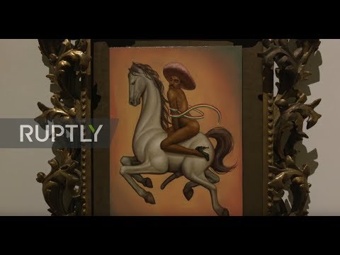 Video: Nude Painting Of Emiliano Zapata Sparks Protests In Mexico