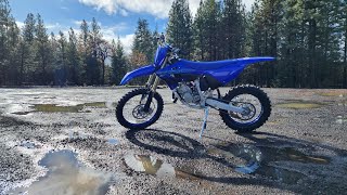 2024 Yz125X break in ride and jetting the rich pig to even run