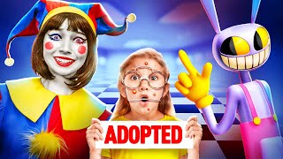 I Was Adopted By Pomni & Jax? 😱 Digital Circus Nanny in real life | Parenting Hacks & Gadgets!