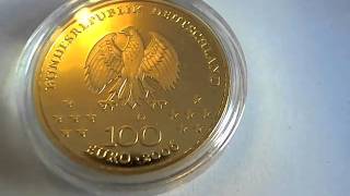 Deutsche Goldeuros 100 Euro Gold 1/2 oz Deutschland