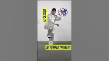 陳式太極擺腳跌岔