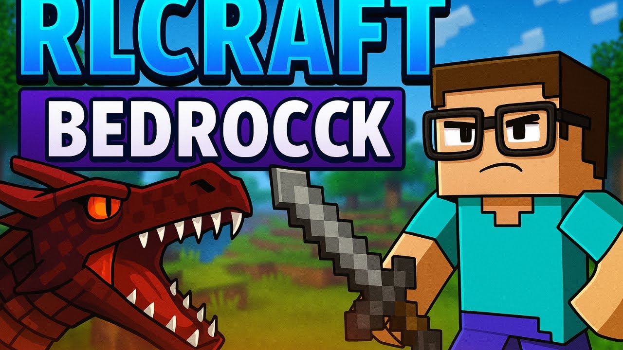 MineCraft RLCraft bedrock edition part 1 #minecraft - YouTube
