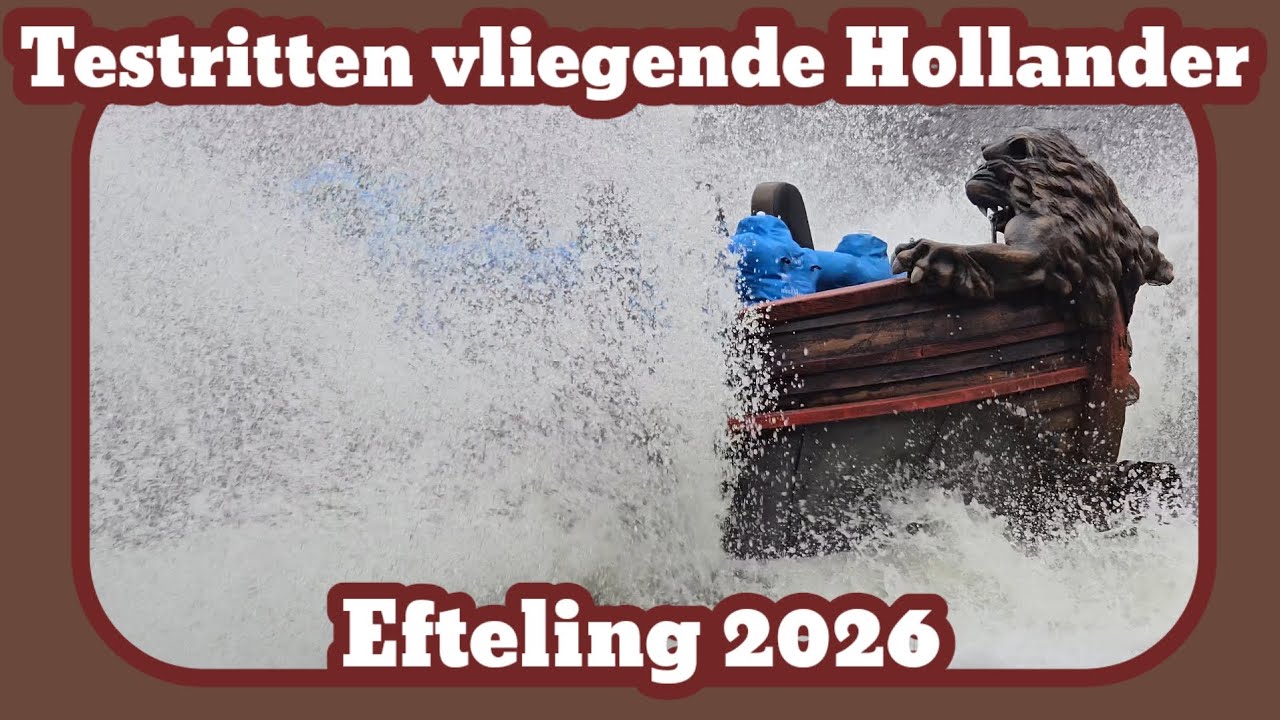 Testritten van de vliegende Hollander [Efteling 2026]