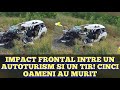 Cinci oameni au murit dupa un impact frontal intre un TIR si un autoturism in Teleoman