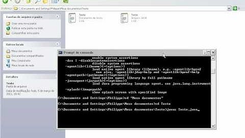 Java Executando um algoritmo pelo Prompt de Comando