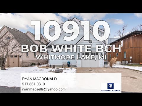 10910 Bob White Bch Blvd, Whitmore Lake, MI home video tour