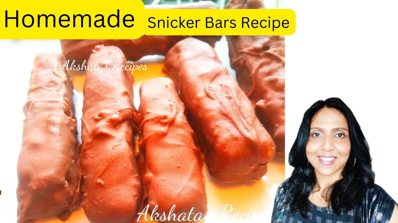 Рецепт батончика Snickers | Просто и вкусно @akshatasrecipes 