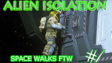 Black Man Plays: Alien Isolation Part 1 - CUTSCENES GALORE!