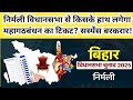 Supaul : आखिर निर्मली विधानसभा सीट से महागठबंधन के कौन होंगे उम्मीदवार , देखिए पूरी रिपोर्ट..!!
