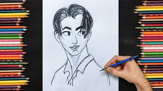 Erkek Çizimi - Erkek Nasıl Çizilir (Çizim Zamanı)