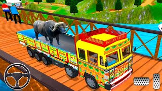 شاحنة نقل الحيوانات سيم 3D - محاكاة شاحنة الحيوان - محاكي القيادة - العاب سيارات screenshot 2