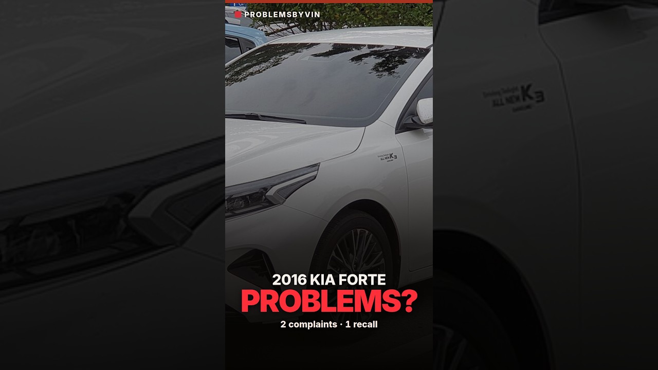 2016 Kia Forte problems — video thumbnail