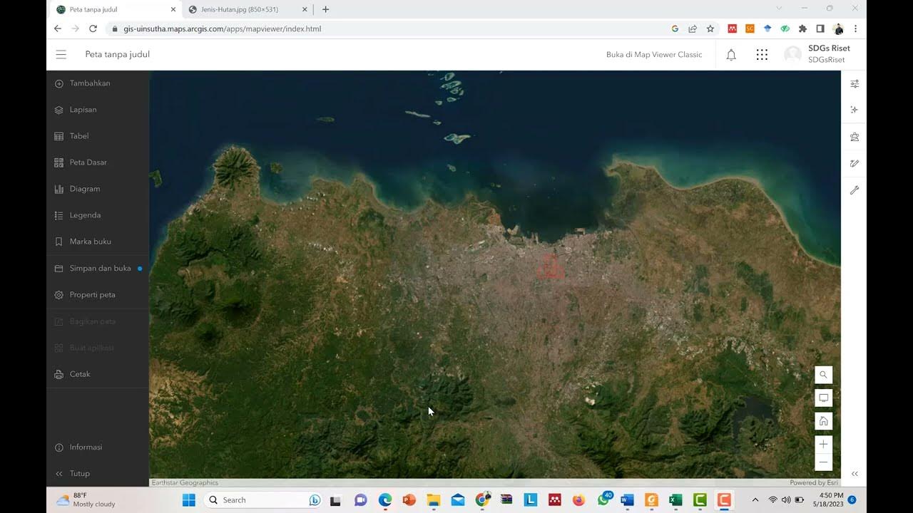ArcGIS Online (4) Membuat sketsa pada ArcGIS Online YouTube