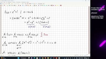 Variable Compleja 2.6 Limites y continuidad en funciones complejas p2