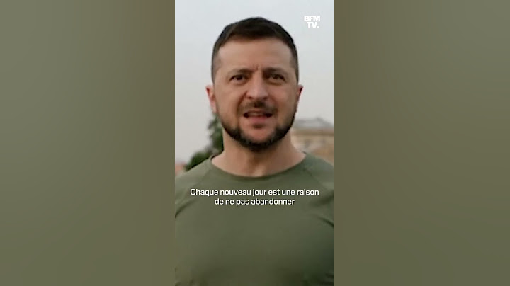 Après 6 mois de guerre, les mots de Zelenksy en plein jour de l'indépendance de l'Ukraine