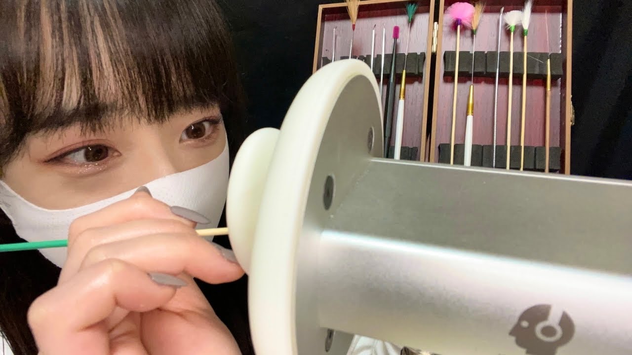 【ASMR】本格的耳かきセットで至近距離リアル耳かき…！💤