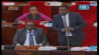 Lema akichangia hotuba ya Muhongo wizara ya nishati na madini