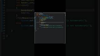 Automorphic number in java