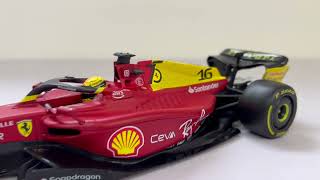 Unboxing Ferrari F1 75 BBurago 1/18!!!