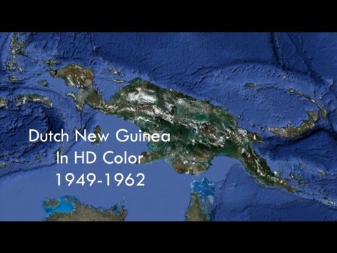 Dutch New Guinea in HD Color 1949-1962