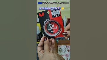 Butterfly WB & RB Protection + Edge Tape & Chack | TT Essentials 🏓