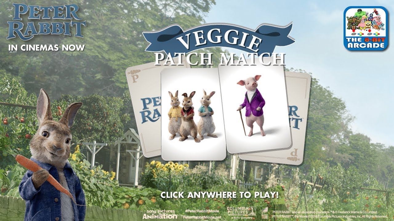 Peter Rabbit: Veggie Patch Match - Can you Match Two of a Kind ...