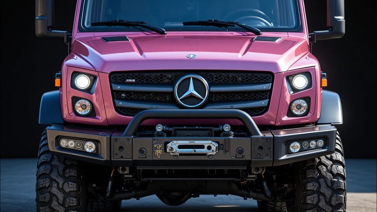 2026 Mercedes Unimog Camper PINK – The Most Luxurious & Powerful ...