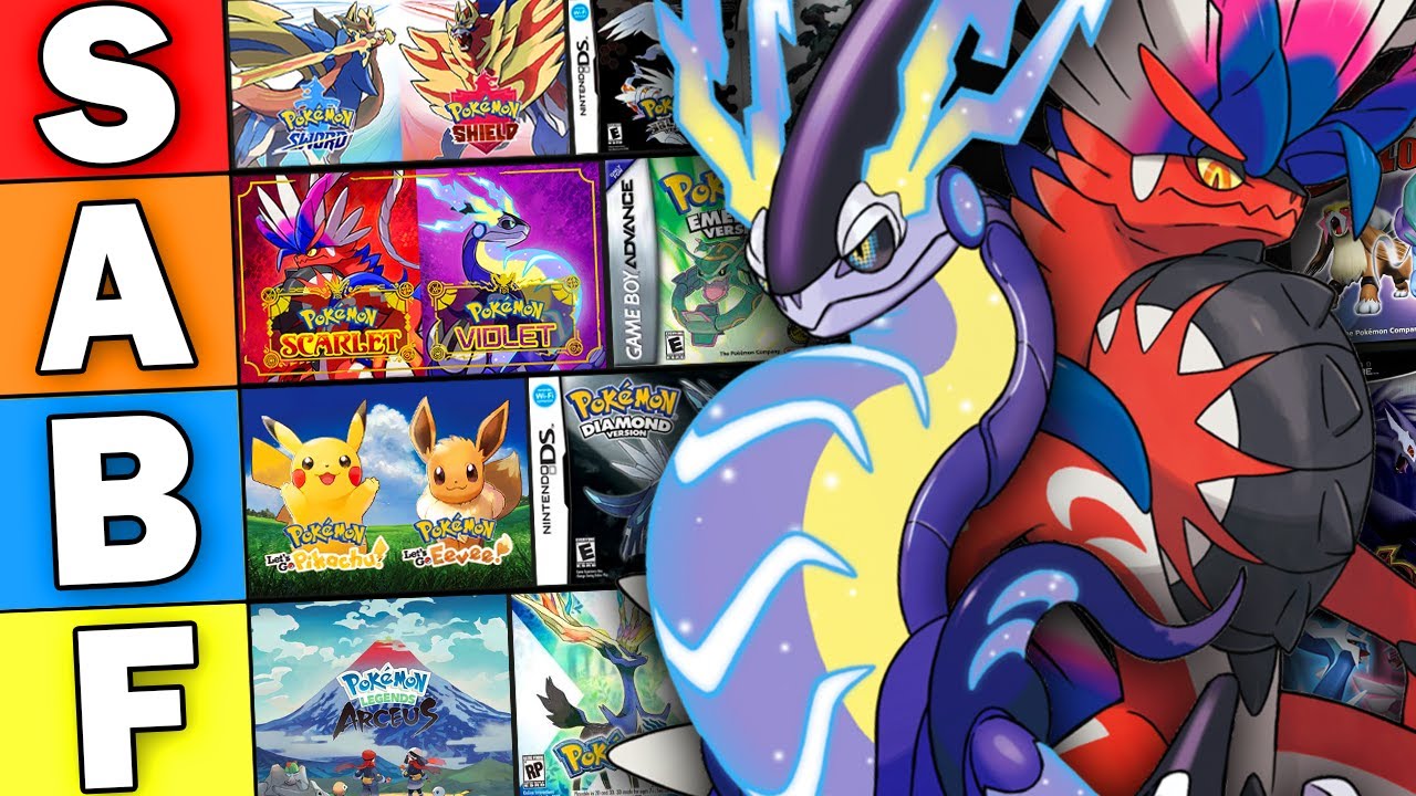 Pokemon Games Ranked - an IGN Playlist by captain_clancy - IGN