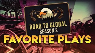 Road to Global Season 2 FAVORITE PLAYS/MOMENTS!