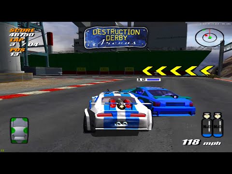 Destruction Derby Arenas (PS2/PCSX2)! Gameplay