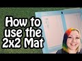 How to Use the Cricut 2x2 Card Mat