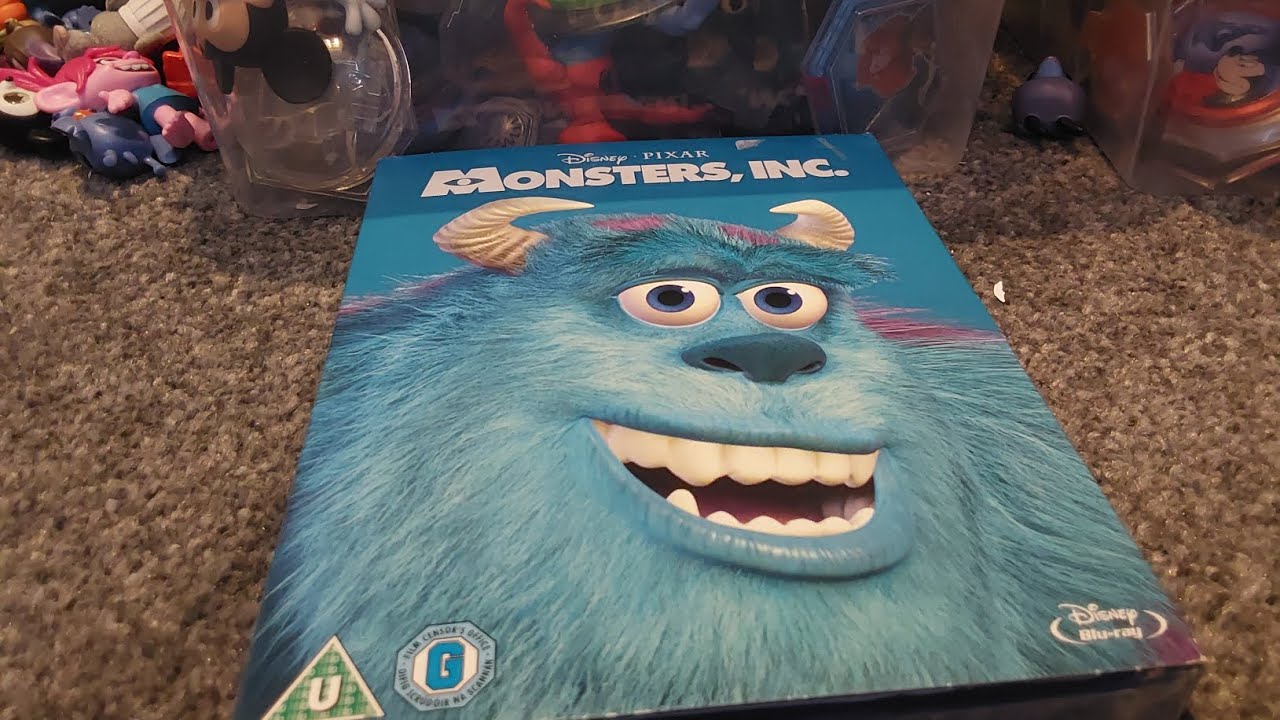 Monsters Inc (UK) Blu Ray Unboxing - YouTube