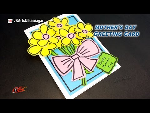 DIY Easy Greeting Card For Christmas / Mother's Day / Teacher's Day | JK Arts 930
