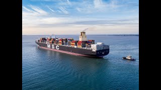 Msc Gaia - Leaves Felixstowe Port