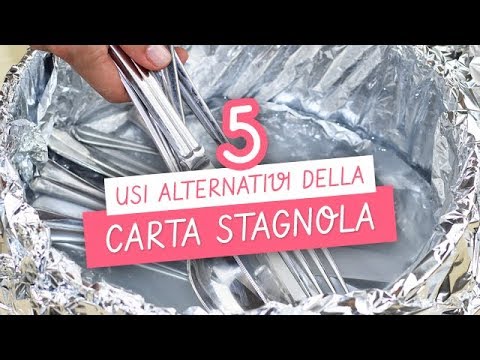 5 Usi Alternativi Della Carta Stagnola 5 Aluminium Foil Life Hacks