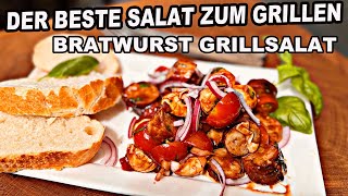 Bratwurst Grillsalat der BESTE Salat zum Grillen | The BBQ BEAR