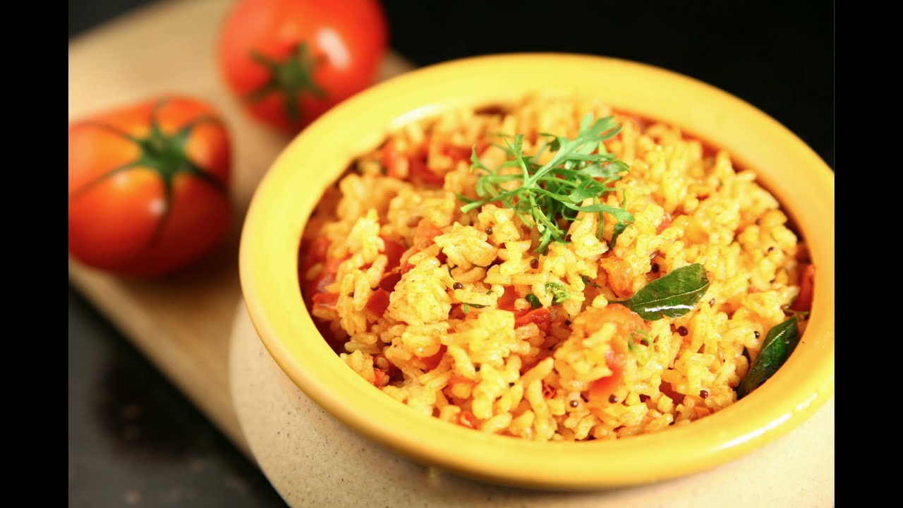 Tomato Rice (Thakkali Sadam) By Preetha | India Food Network