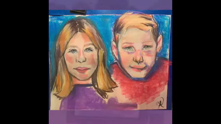 The Zerbe Children Fathers Day Live Drawing