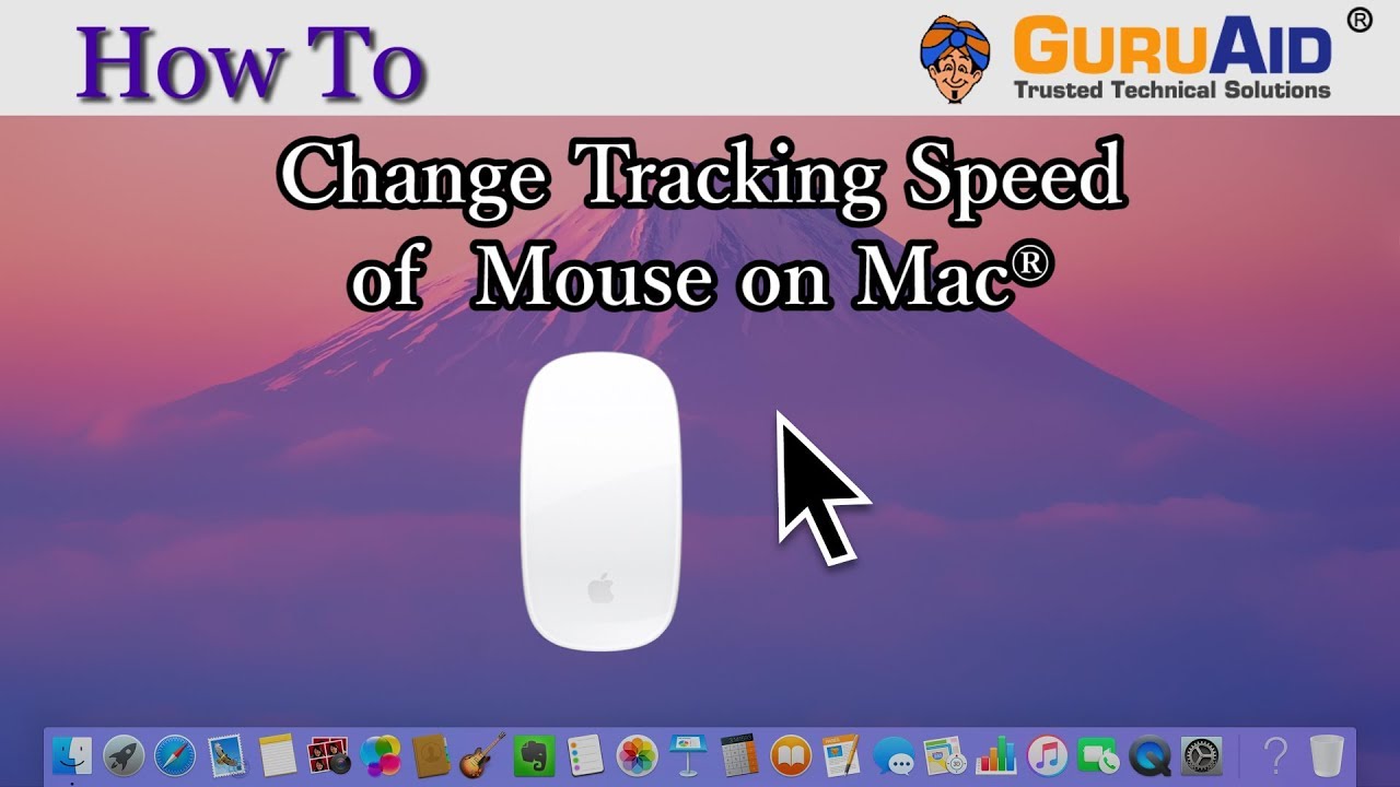 How to Change Tracking Speed of Mouse on Mac® - GuruAid