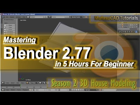 Blender house modeling tutorial Blender house modeling tutorial
