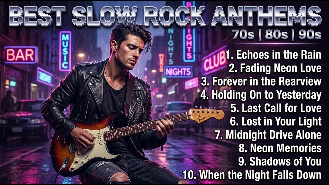 Slow Rock Love & Ballads Playlist 70s 80s 90s Best Collection Air ...