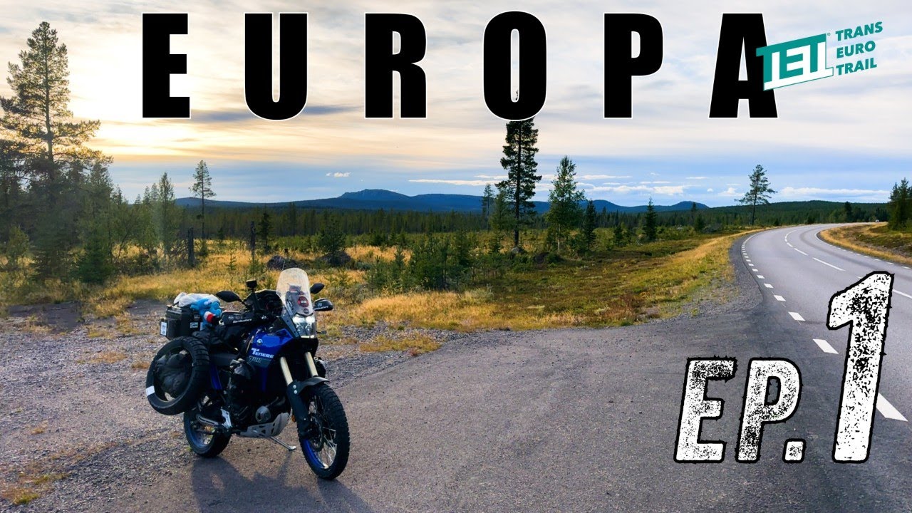 Первая поездка в Европу. Приключение на мотоцикле Yamaha Tenere 700.