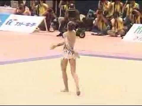 Anna Bessonova hoop Aeon Cup 2002