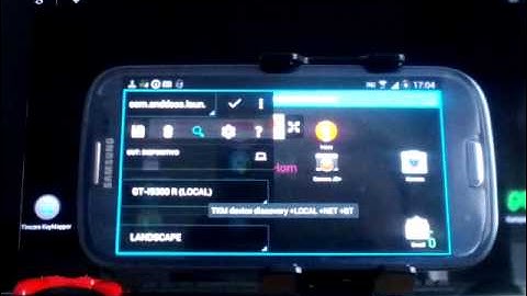 Remote multitouch on Madcatz M.O.J.O